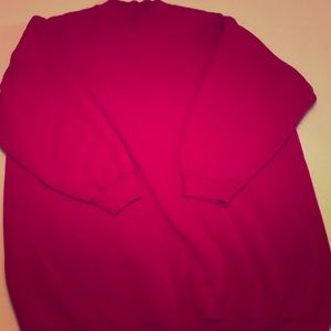 Super comfy pink Hanes Her Way sweatshirt